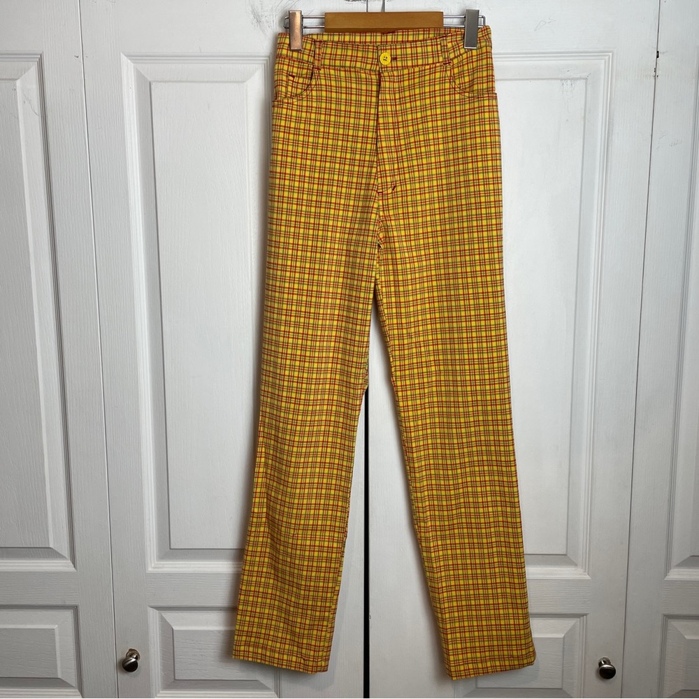 Plaid 90s RETRO High Waisted Pants